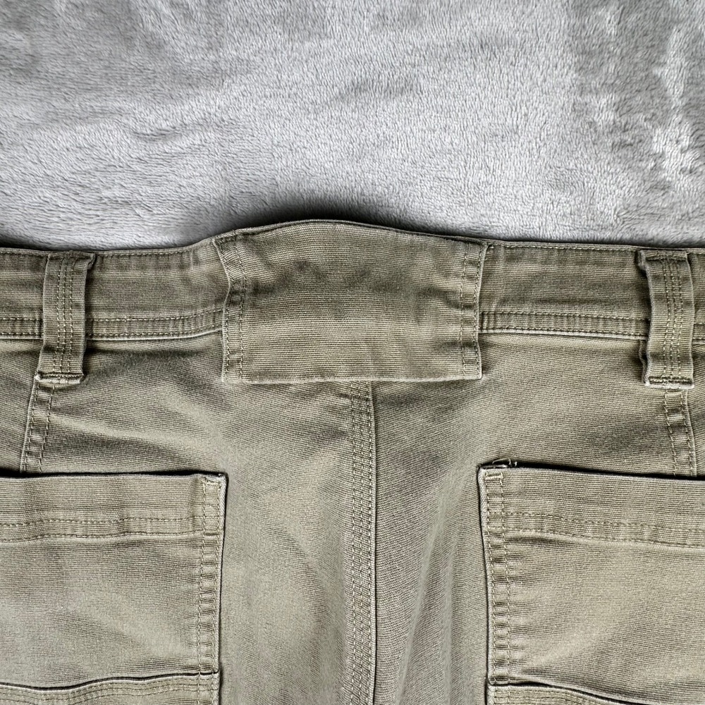Duluth Trading Co Flex Fire Hose Work Pants Mens 42x30 Khaki Standard Fit Canvas - Picture 13 of 15